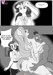  anthro anthro_on_anthro anthro_penetrated anthro_penetrating anthro_penetrating_anthro big_breasts big_butt blood blush bodily_fluids breasts butt butt_grab caught clothed clothing comic dialogue dragon english_text equid equine female female_penetrated fluttershy_(mlp) friendship_is_magic group hand_on_butt hi_res horn looking_pleasured male male/female male_penetrating male_penetrating_female mammal muscular muscular_male my_little_pony nosebleed nude pegasus penetration pia-sama rarity_(mlp) spike_(mlp) text unicorn walk-in wings 