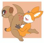  aggressive_retsuko anal antelope anthro balls blush bovid breasts butt chief_komiya duo eyes_closed female gazelle genitals herpestid hi_res kiss_mark kissing male male/female mammal meerkat oral pururing rimming sanrio sex tsunoda 