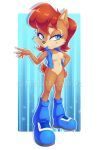  2020 5_fingers alpha_channel anthro archie_comics blue_eyes boots bottomless breasts brown_hair chipmunk clothed clothing digital_media_(artwork) eyelashes featureless_breasts female fingers footwear ground_squirrel hair half-closed_eyes mammal metalpandora narrowed_eyes rodent sally_acorn sciurid short_hair smile solo sonic_the_hedgehog_(archie) sonic_the_hedgehog_(comics) sonic_the_hedgehog_(series) topwear vest watermark 