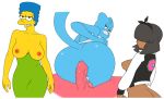  anal anal_penetration anthro balls blue_body blue_fur breasts butt cartoon_network clothing donut_county felid feline female female_penetrated fur genitals group hear_(artist) human jacket lagomorph leporid looking_at_viewer looking_back male male/female male_penetrating male_penetrating_female mammal marge_simpson mira_(donut_county) nicole_watterson nipples penetration penile penile_penetration penis rabbit raised_tail richard_watterson smile the_amazing_world_of_gumball the_simpsons topwear 