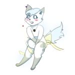  &lt;3 1:1 alpha_channel anthro blue_eyes bow diaper fan_character fur imces jewelry necklace nintendo pok&eacute;mon pok&eacute;mon_(species) solo video_games vulpix white_body white_fur 