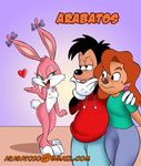  a_goofy_movie arabatos babs_bunny crossover disney max_goof roxanne tiny_toon_adventures 