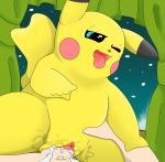 bodily_fluids clitoris cowgirl_position cum cum_in_pussy cum_inside duo erection female feral fur genital_fluids genitals interspecies malawrist male male/female male_penetrating nintendo nude on_top open_mouth orgasm penetration penis pikachu pok&eacute;mon pok&eacute;mon_(species) pok&eacute;philia pussy sex simple_background thick_thighs tongue vaginal vaginal_penetration video_games wide_hips yellow_body yellow_fur 