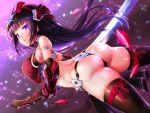  ass doyouwantto frame_arms_girl long_hair sword tagme_(character) weapon 
