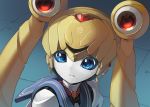  blue_eyes parody rati_(absoluteblue) robot sailor_moon sailor_moon_(character) school_uniform tsukino_usagi twintails 