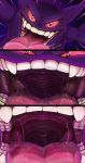  2020 acidic bodily_fluids conditional_dnp digital_media_(artwork) first_person_view gaping_mouth gengar hi_res male mouth_shot nintendo open_mouth oral_vore pink_eyes pink_tongue pok&eacute;mon pok&eacute;mon_(species) purple_body saliva solo teeth tongue tongue_out video_games vore 