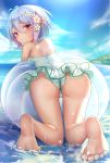  ass feet kokkoro kyuu_(16901040) princess_connect princess_connect!_re:dive swimsuits 