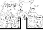  ! &lt;3 2020 ?! adopted_son adoptive_mother amy_rose anthro avian bird black_and_white blush canid canine clothing comic cross-popping_vein dialogue echidna english_text eulipotyphlan female fox gloves group hand_on_face handwear hedgehog knuckles_the_echidna kohane01 laugh longclaw_(sonic) male mammal miles_prower monochrome monotreme mother mother_and_child mother_and_son open_mouth open_smile owl parent parent_and_child smile son sonic_the_hedgehog sonic_the_hedgehog_(film) sonic_the_hedgehog_(series) sparkling_eyes speech_bubble text turning vein 