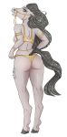  alpha_channel anthro biped clothing equid equine fallah female hair hi_res horse mammal on showing simple_background solo spreading swimwear transparent_background zydrationx 
