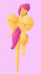  3d_(artwork) 9:16 anthro big_butt butt cutie_mark digital_media_(artwork) equid equine female friendship_is_magic hi_res mammal my_little_pony nude pegasus pinkierawr rear_view scootaloo_(mlp) simple_background solo wide_hips wings 