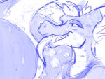  4:3 anal anthro big_butt bodily_fluids butt dragon duo horn male male/male musk oral rimming scalie sex sweat sweaty_butt velocirection 