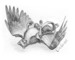  avian bird felangrey feral gabrielgryphon gryphon hi_res male mythological_avian mythology solo 
