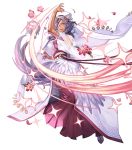  animal_ears cleavage dress eyepatch fire_emblem fire_emblem:_akatsuki_no_megami fire_emblem_heroes nailah nintendo penekor see_through tattoo wedding_dress 