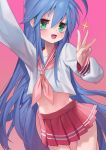  izumi_konata lucky_star seifuku ssangbong-llama tagme 