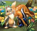  bambi disney flower tagme thumper 