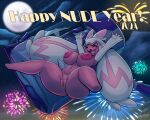 big_breasts blush breasts eyes_closed female fireworks generation_9_pokemon genitals hi_res holidays latiar moon new_year night nintendo nipples not_furry nude pokemon pokemon_(species) pussy smile solo spread_legs spreading thick_thighs tinkaton