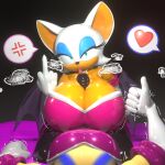 &lt;3 3d_(artwork) anthro armwear bat bed blush breast_play breasts callmekoge clothed clothing condom_suit cross-popping_vein crossdressing digital_media_(artwork) duo eggsaladsandwich elbow_gloves erection erection_under_clothing eulipotyphlan female furniture genitals gesture gloves handwear hedgehog hi_res latex legwear licking male male/female mammal middle_finger motion_lines oral penile penis penis_lick remake rouge_the_bat sega sex sonic_the_hedgehog sonic_the_hedgehog_(series) thigh_highs throbbing throbbing_penis thumbs_up titfuck tongue tongue_out