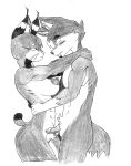 absurd_res anthro bangs beard big_breasts big_nipples blind_eye blush breasts butt canid canine canis cheek_tuft chest_tuft covered_eyes digitigrade ear_tuft efradraws english_text eye_scar facial_hair facial_scar facial_tuft felid feline female female_on_top fur genitals graphite_(artwork) hi_res inner_ear_fluff lynx male mammal markings model_sheet monochrome multicolored_body multicolored_fur muscular muscular_male navel nipples northwind_(efradraws) on_top pecs pencil_(artwork) penis pubes pupils pussy rear_view scar short_tail sketch slit_pupils spots spotted_body spotted_fur spread_legs spreading tail text thick_thighs traditional_media_(artwork) tuft uspul_(efradraws) wolf yamane_(efradraws)
