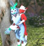 absurd_res anthro dragon duo hi_res kirin lilac-stem lilac32123 male male/male mythological_creature mythological_scalie mythology poppy-rose scalie