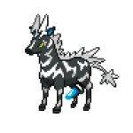 alternate_version_at_source equid equine erection feral generation_5_pokemon genitals horse litten_propoganda male mammal nintendo penis pokemon pokemon_(species) solo sprite sprite_art third-party_edit zebstrika