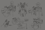 2024 anthro apron blush butt clothing creepfactors duo english_text eyes_closed hi_res kissing machine male mammal procyonid raccoon rascal_(robot_dreams) robot robot_(robot_dreams) robot_dreams shirt slightly_chubby surprise tail tail_motion tailwag text topwear