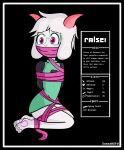 absurd_res anthro bdsm bondage bound bovid caprine captured deltarune femboy gag gagged goat hi_res male mammal paws ralsei restrained sansansfw solo undertale_(series)