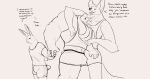 17:9 2023 abs absurd_res angry anthro areola backwards_hat biceps big_muscles biped bottomwear bulge canid canine clothing colin_(mosin) detailed_bulge dialogue digital_drawing_(artwork) digital_media_(artwork) dominant dominant_anthro dominant_male fur genitals group half-erect hat headgear headwear hi_res huge_muscles lagomorph larger_anthro larger_male leporid male mammal maned_wolf mosin muscular pecs penis rabbit shirt shorts size_difference smaller_anthro smaller_male speech_bubble submissive submissive_anthro submissive_male t-shirt tail tank_top tomas_(mosin) topwear trio