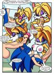  anthro archie_comics areola big_breasts big_penis breasts bunnie_rabbot chocolate_syrup comic duo english_text eulipotyphlan fellatio female genitals group hedgehog huge_penis inverted_nipples lagomorph leporid male male/female mammal nipples oral penile penis rabbit sex sonic_the_hedgehog sonic_the_hedgehog_(archie) sonic_the_hedgehog_(comics) sonic_the_hedgehog_(series) superbunnygt text 