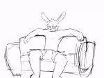  animated anthro big_muscles body_size_growth boxers_(clothing) clothing ejaculation expansion furniture genital_expansion genital_growth growth lagomorph leporid male male/male mammal muscle_growth muscular penis_growth rabbit ruselab size_transformation sofa solo torn_clothing transformation underwear 