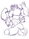  2020 2_heads 3:4 4_arms animal_humanoid anthro balls balls_on_floor big_balls big_muscles big_penis body_control chest_tuft conjoined dragon duo genitals grin growth hi_res huge_balls huge_muscles huge_penis humanoid humanoid_genitalia humanoid_penis hutchenced hyper hyper_balls hyper_genitalia hyper_penis implied_transformation line_art macro male merging multi_arm multi_head multi_limb muscular penis scalie scalie_humanoid shenaniwhagons sketch smile surprise surprised_expression tuft 