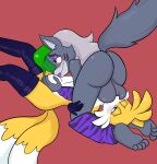 69_position anthro baby_chi ball_fondling ball_grab ball_nuzzling ball_sniffing ball_worship balls balls_on_face balls_on_nose big_balls canid canine canis duo female five_nights_at_freddy&#039;s five_nights_at_freddy&#039;s:_security_breach fondling fox fur genitals grey_body gynomorph herm hi_res intersex intersex/intersex mammal miles_prower multicolored_body multicolored_fur nose_to_balls oral orgasm_from_sniffing roxanne_wolf scottgames sega sex smelling_balls sniffing sonic_the_hedgehog_(series) steel_wool_studios wolf yellow_body