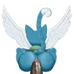 1:1 alpha_channel anal anal_penetration anthro anus backpack backpack_only big_butt blue_body blue_fur butt dipstick_tail disembodied_penis domestic_cat dulone duo exceed fairy_tail feathered_wings feathers felid feline felis from_behind_position fur genitals happy_(fairy_tail) hi_res leg_grab long_tail male male/male mammal markings penetration penis raised_tail rear_view sex spread_butt spreading tail tail_markings white_wings wings