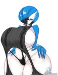 absurd_res alpha_pokemon anthro areola big_breasts bloodtail blue_areola blue_nipples breasts english_text female gardevoir generation_3_pokemon hi_res huge_breasts humanoid hyper hyper_breasts nintendo nipples not_furry pokemon pokemon_(species) solo text