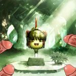  legend_of_zelda master_sword nintendo reimu_hakurei touhou yukkuri 