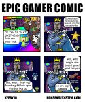2023 5:6 abs alien alien_humanoid animal_crossing ankha_(animal_crossing) anthro artist_name biped black_hair black_lips brown_body brown_fur canid canine canis cape clothing comic comic_sans crossed_arms crown dachshund dialogue domestic_cat domestic_dog dress english_text epic_gamer_comic facial_hair featureless_feet featureless_hands feet felid feline felis fur furniture gift_box green_clothing grey_body grey_skin group hair harness headgear human humanoid hunting_dog katamari keeby10 king_of_all_cosmos leash light_body light_skin lips male mammal muscular muscular_humanoid muscular_male mustache nintendo open_mouth orange_nose prince_of_all_cosmos reddit smile snoo sofa speech_bubble star text toilet url yellow_body yellow_fur