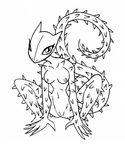  breasts female horridus image_comics lizard nipples nude plain_background reptile sara_hill savage_dragon scalie solo spikes thorny_devil unknown_artist white_background 