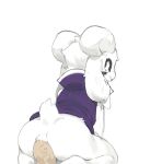anal anal_penetration anthro asriel_dreemurr_(god_form) biped boss_monster bottomless bovid caprine clothed clothing duo erection fur genitals goat hi_res looking_back male male/male mammal penetration penile penile_penetration penis ramssa rear_view sex simple_background undertale undertale_(series) white_background white_body white_fur
