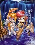  archie_comics bunnie_rabbot el_spooky sally_acorn sonic_team tails 