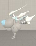 3d_(artwork) anthro artist belly breasts butt digital_media_(artwork) evalyn_dragon female generation_5_pokemon hyper interspecies kyurem legendary legendary_pokemon nintendo nipples overweight pokemon pokemon_(species) pokephilia solo source_filmmaker_(artwork) white_kyurem