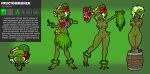 accessory anthro bdsm bondage bound chibi dancing dryad elemental_creature elemental_humanoid female flora_fauna flower flower_in_hair freckled_face freckles fruit_hat green_body green_eyes green_hair hair hair_accessory heart_eyes heart_symbol hi_res hula_dancer humanoid monster_girl_(genre) plant plant_humanoid restraints rope rope_bondage rottentuttifrutti smile tail