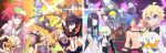  6+boys 6+girls ahoge alpha_omega_nova andou_jurai aqua_skin arm_up bangs bikini bikini_top black_eyes black_hair blonde_hair blue_eyes blue_hair blue_neckwear breasts bright_pupils broom broom_riding chest closed_mouth company_connection crossover darling_in_the_franxx diana_cavendish elbow_gloves english_commentary fujikido_kenji galo_thymos gloves green_eyes green_hair gridman_(ssss) hacka_doll hacka_doll_3 hair_between_eyes hair_over_one_eye hat highres himeki_chifuyu hood hood_up inferno_cop inferno_cop_(character) inou-battle_wa_nichijou-kei_no_naka_de jakuzure_nonon kagari_atsuko kill_la_kill kiryuuin_satsuki kiznaiver kukie-nyan lio_fotia little_witch_academia long_hair looking_at_another looking_at_viewer looking_up machspeed_(character) mask matoi_ryuuko mecha midori_(uchuu_patrol_luluco) multicolored_hair multiple_boys multiple_crossover multiple_girls navel niiyama_nico ninja ninja_slayer open_mouth otoko_no_ko pink_hair promare red_hair se-chan sex_&amp;_violence_with_machspeed shirt short_hair sidelocks skull smile spiked_hair ssss.gridman standing stuffed_toy sucy_manbavaran sunglasses swimsuit tenga_hajime thick_eyebrows trigger-chan trigger_(company) twintails twitter_username two-tone_hair uchuu_patrol_luluco underboob v-shaped_eyebrows white_pupils witch_hat yellow_shirt zero_two_(darling_in_the_franxx) 