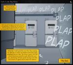 2024 bodily_fluids comic cum cum_on_ground english_text genital_fluids hi_res inside prison prison_cell sound_effects sparrow_(artist) text zero_pictured
