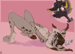  anthro breasts canadian_lynx felid feline felis female joelasko lynx mammal nicole_(nicnak044) nipples pinup pinup_pose pose solo solo_focus 