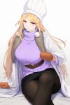  eris_(shadowverse) obaoba_(monkeyix) pantyhose shadowverse sweater 