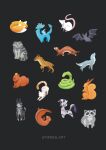 absurd_res ambiguous_gender canid canine canis capybara caviid domestic_cat domestic_ferret dragon equid equine felid feline felis feral fox group hi_res hyena mammal maned_wolf minimalist mouse murid murine mustelid musteline mythological_creature mythological_scalie mythology otter pallas&#039;s_cat procyonid raccoon reptile rodent scalie sciurid snake sticker_pack stirren tree_squirrel true_musteline weasel wolf zebra