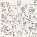 1:1 2025 absurd_res action_pose alcohol ankha_zone anthro beverage breasts cape clairen_(rivals_of_aether) clothing eye_patch eyewear felid feline female fire fur hi_res looking_at_viewer mammal melee_weapon meme metro-goldwyn-mayer multiple_poses narrowed_eyes newspaper no_fun_allowed nude pose rivals_of_aether signature signpost solo sweater sword theartofsilent tom_and_jerry topwear trash_can visor weapon