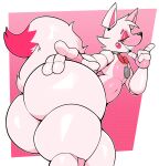 2025 4_fingers absurd_res animatronic anthro bedroom_eyes big_butt biped butt canid canine digital_media_(artwork) fingers five_nights_at_freddy&#039;s fox funtime_foxy_(fnaf) half-closed_eyes hi_res huge_butt machine male mammal narrowed_eyes nude rear_view robot robot_anthro scottgames seductive simple_background sister_location smile solo thick_thighs virito wide_hips