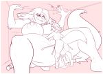  2018 anthro anthro_on_anthro balls big_balls big_breasts biped bodily_fluids breasts butt canid canine cum destruction digital_drawing_(artwork) digital_media_(artwork) duo erect_nipples excessive_cum eyes_closed female fox genital_fluids genitals growth huge_balls huge_breasts inside larger_female looking_at_another looking_pleasured macro male male/female mammal micro micro_on_macro monochrome mr.pink narrowed_eyes nipples nude open_mouth orgasm orgasm_face penetration pussy pussy_juice sex sitting size_difference size_play sketch smaller_male spread_legs spreading standing thick_thighs tongue tongue_out vaginal vaginal_penetration 