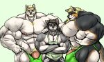 5_fingers abs annoyed anthro areola barazoku barely_contained barely_contained_penis beard biceps big_bulge big_muscles big_pecs big_penis biped black_beard black_body black_bottomwear black_clothing black_eyebrows black_facial_hair black_fur black_hair black_nose blonde_beard blonde_eyebrows blonde_facial_hair blonde_hair blonde_pubes body_hair bottomwear brother_(lore) brothers_(lore) brown_body brown_eyebrows brown_fur bulge canid canine canis chest_hair claws closed_smile clothed clothed_anthro clothed_male clothing colin_mcinnis collie countershade_arms countershade_face countershade_fur countershade_legs countershade_tail countershade_torso countershading crossed_arms deltoids digital_drawing_(artwork) digital_media_(artwork) domestic_dog eyebrows eyewear facial_hair finger_claws fingers front_view fur genitals george_(yuri)_kuznetsov glasses green_clothing green_eyes green_jockstrap green_shirt green_tank_top green_topwear green_underwear grey_body grey_fur group hair hand_on_another&#039;s_shoulder hand_on_bicep hand_on_hip hand_on_shoulder herding_dog hi_res huge_bulge huge_muscles huge_pecs huge_penis humanoid_hands hyper hyper_muscles jared_kuznetsov jockstrap jockstrap_only larger_anthro larger_male looking_aside looking_at_another male male_anthro mammal monotone_background monotone_body monotone_fur mouth_closed multicolored_body multicolored_fur muscle_size_difference muscular muscular_anthro muscular_arms muscular_legs muscular_male nipples oldshep pastoral_dog pattern_clothing pattern_shirt pattern_tank_top pattern_topwear pecs penis penis_base pink_areola pink_nipples pink_penis portrait pubes quads sheepdog shirt sibling_(lore) side_view signature simple_background size_difference smaller_anthro smaller_male smile smiling_at_another standing stepbrother_(lore) stepbrothers_(lore) stepsibling_(lore) striped_clothing striped_shirt striped_tank_top striped_topwear stripes tail tank_top three-quarter_portrait topless topless_anthro topless_male topwear trapezius triceps trio two_tone_body two_tone_fur underwear underwear_only vein veiny_penis wearing_glasses whisker_spots white_body white_countershading white_fur wolf