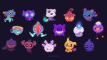  :&lt; alolan_marowak banette black_background blue_eyes blue_fire blue_gemstone blue_sclera bone chibi closed_mouth colored_sclera dreepy drifloon fangs fire full_body galarian_corsola gem gem_eyes gengar green_fire grin holding holding_bone litwick mimikyu misdreavus no_humans one_eye_closed open_mouth phantump pikaole pokemon pokemon_(creature) pokemon_focus pumpkaboo purple_eyes red_eyes rotom rotom_(normal) sharp_teeth shuppet simple_background sinistea smile teeth v-shaped_eyes white_eyes yellow_eyes yellow_pupils yellow_sclera 